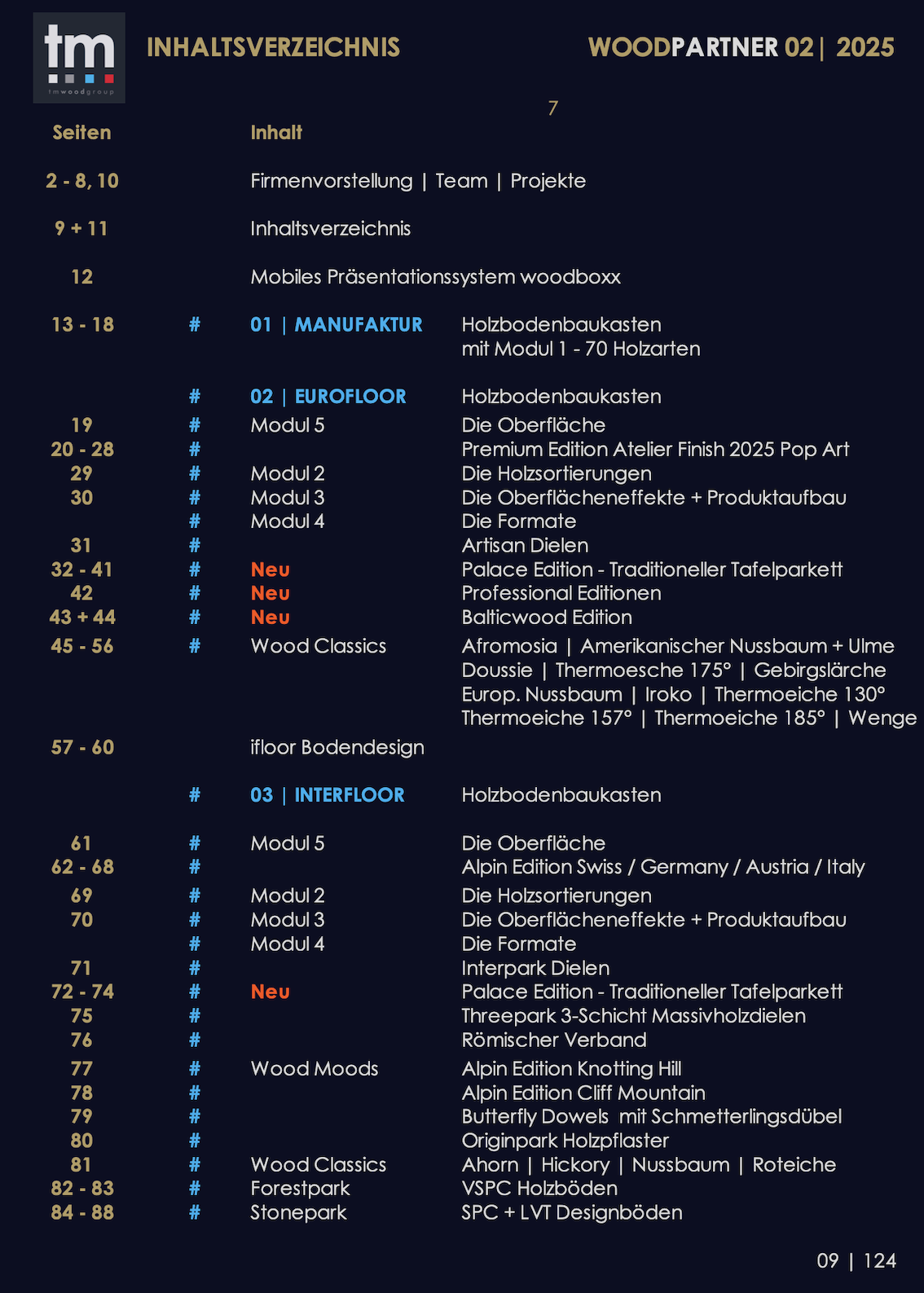 Neue Einkaufspreisliste B2B woodpartner 02 | 2025
