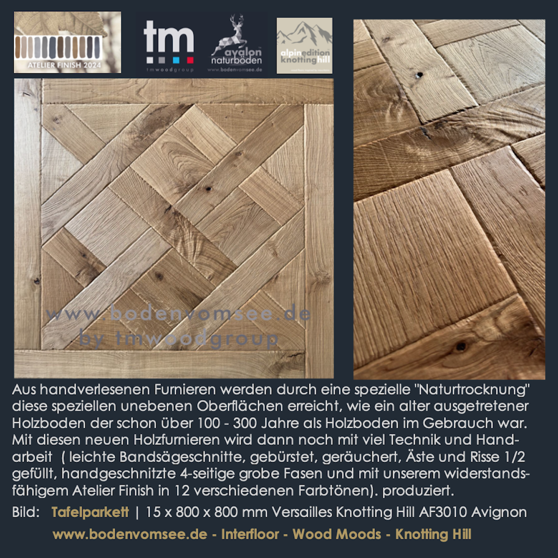 Alpin Edition Landhausdielen Eiche Knotting Hill